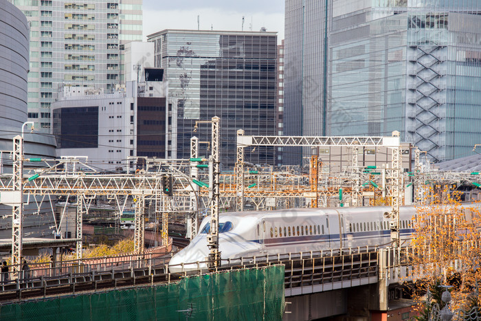 东京铁路火车摄影图