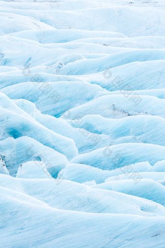 清新美丽冰川摄影图
