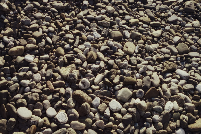 石头铺石鹅卵石摄影图