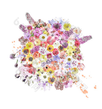 彩蛋鲜花花束摄影图