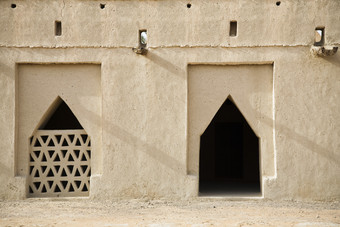 异域风情土屋建筑