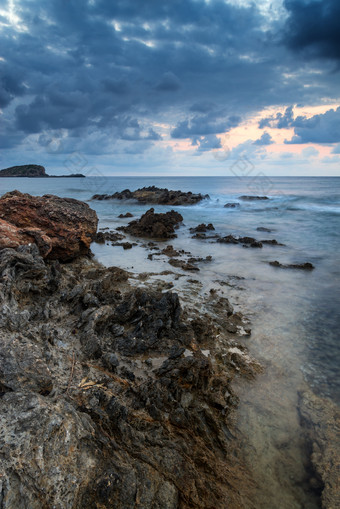 <strong>海边</strong>岩石悬崖风景