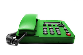 绿色调老款电话机<strong>摄影图</strong>