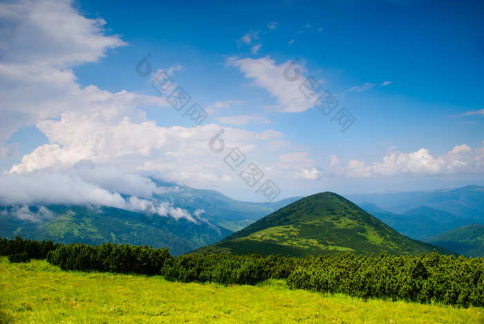 喀尔巴阡山脉自然风景