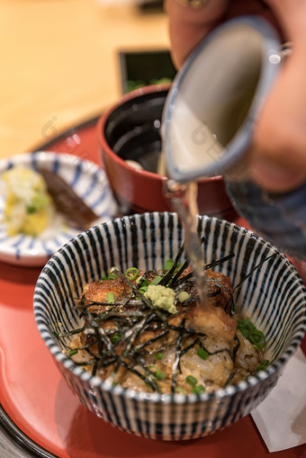 海鲜鳗鱼美食摄影图