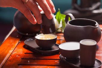 陶器茶具<strong>泡茶</strong>茶艺