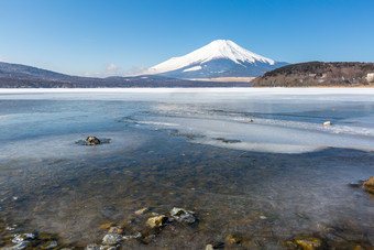 唯美积雪大自然美景