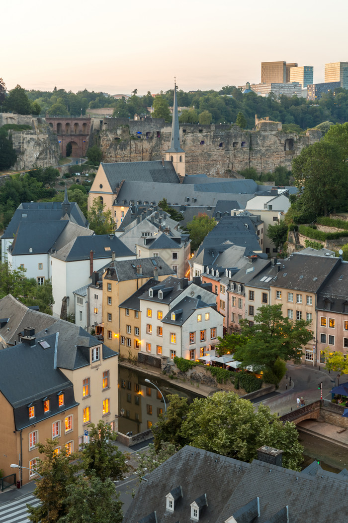 卢森堡城市建筑图片
