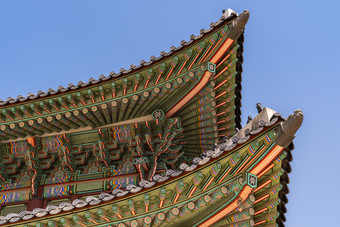 <strong>古代建筑</strong>屋檐摄影图