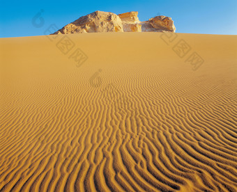 清新漂亮大沙漠摄影图