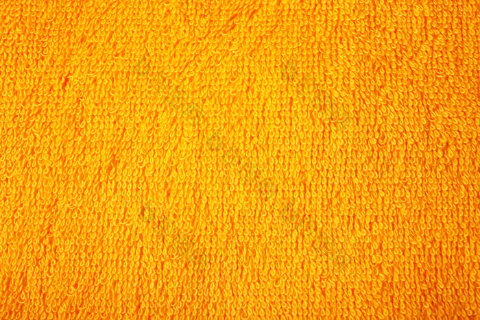 橙色毛巾纹理背景