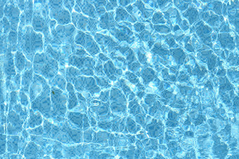 蓝色调泳池摄影图