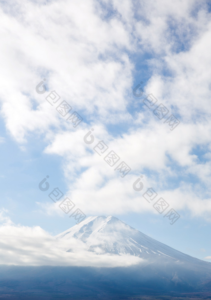 富士山山峰山岳元素