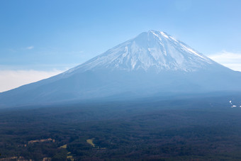 富士山的美丽景色