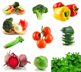 多种新鲜蔬菜