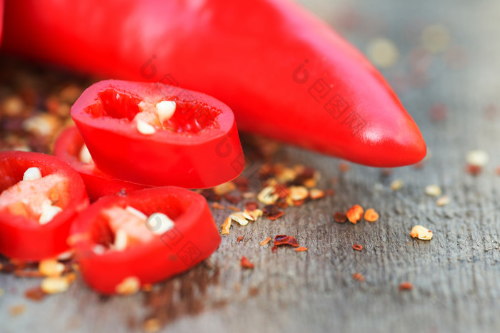 红色辣椒蔬菜摄影图
