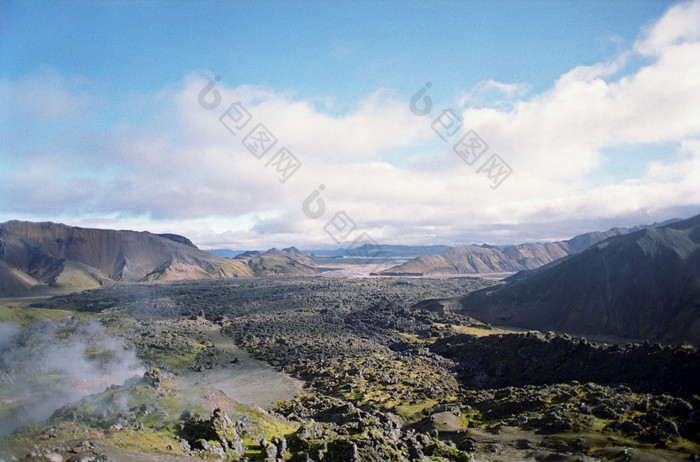 大自然岩石山峰