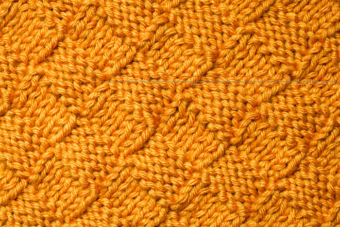 橙色针织衣服背景