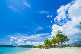 <strong>蓝色海边</strong>石头沙滩海浪大海旅行风景