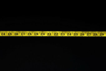黄色测量卷尺背景