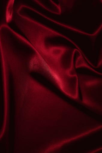 暗红色光滑调丝绸摄影图