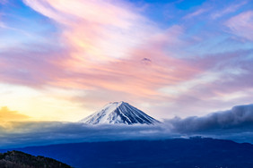 日本富士山景