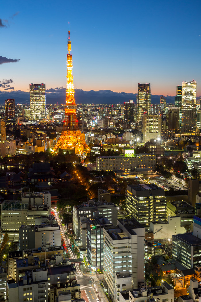 城市建筑马路图片