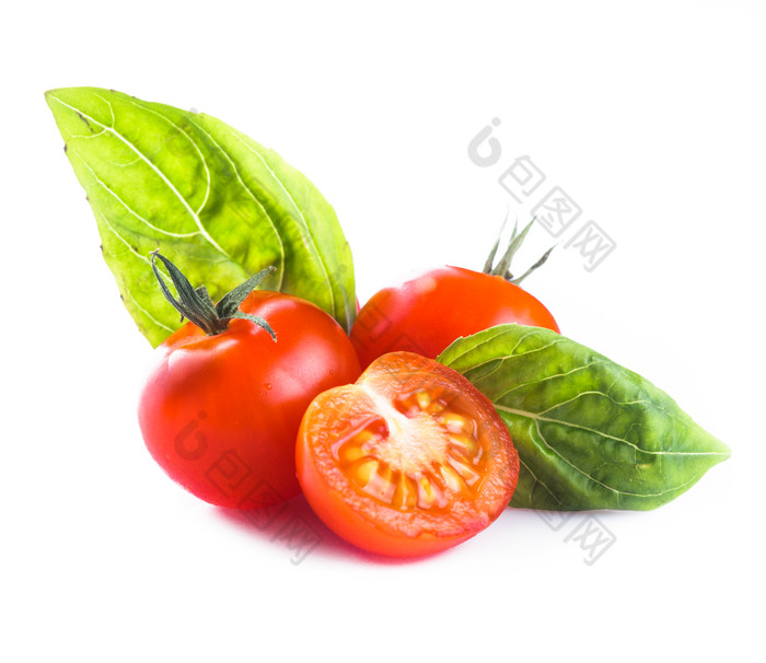 红色的西红柿摄影图