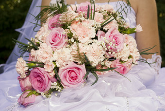 新娘手捧花鲜花花束