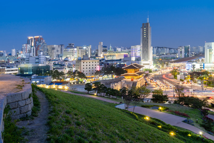 韩国首尔城市建筑