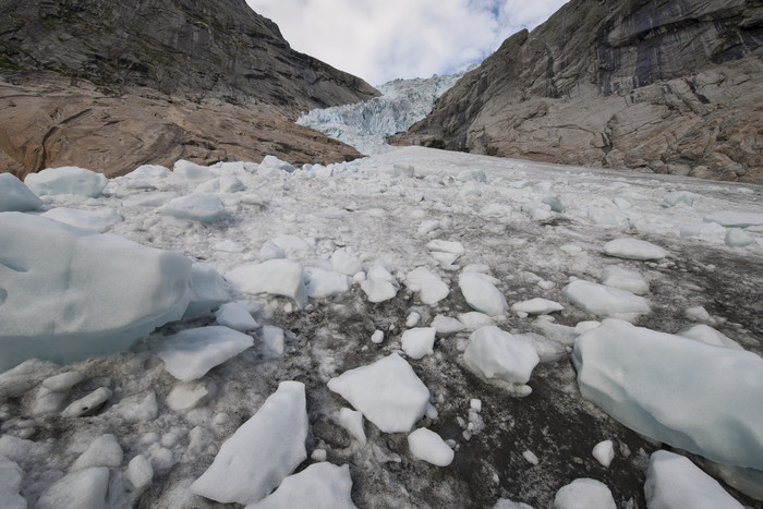 冬季冰川冰块摄影图