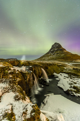 北部发光体光源冰岛