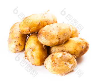 秋季成熟的土豆摄影图
