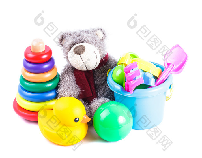 儿童塑料玩具泰迪熊