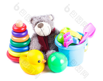 <strong>儿童</strong>塑料玩具泰迪熊