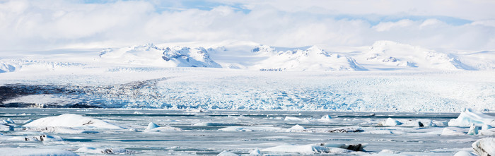 冰川岛屿极地摄影图