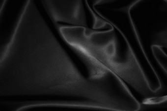 黑色风格柔顺的丝绸摄影图
