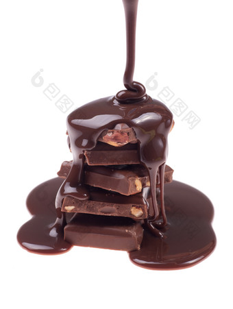 巧克力<strong>甜食甜品</strong>摄影图