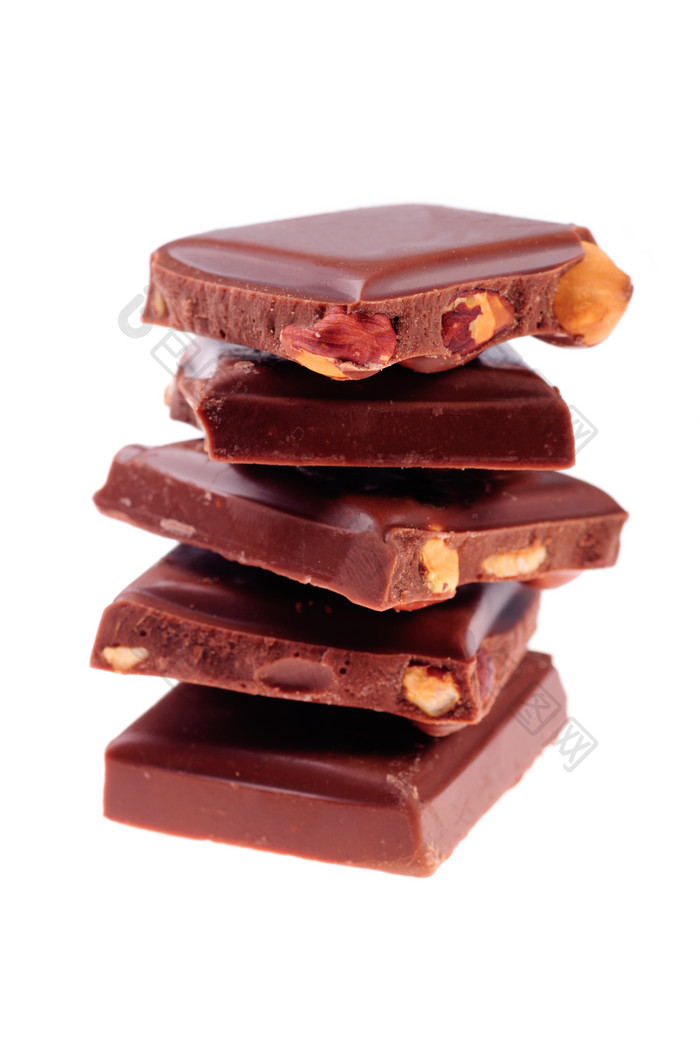 榛子巧克力甜品图片