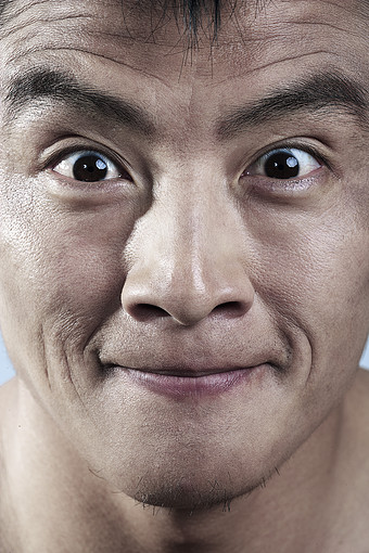 一个人的五官面部表情图片下载