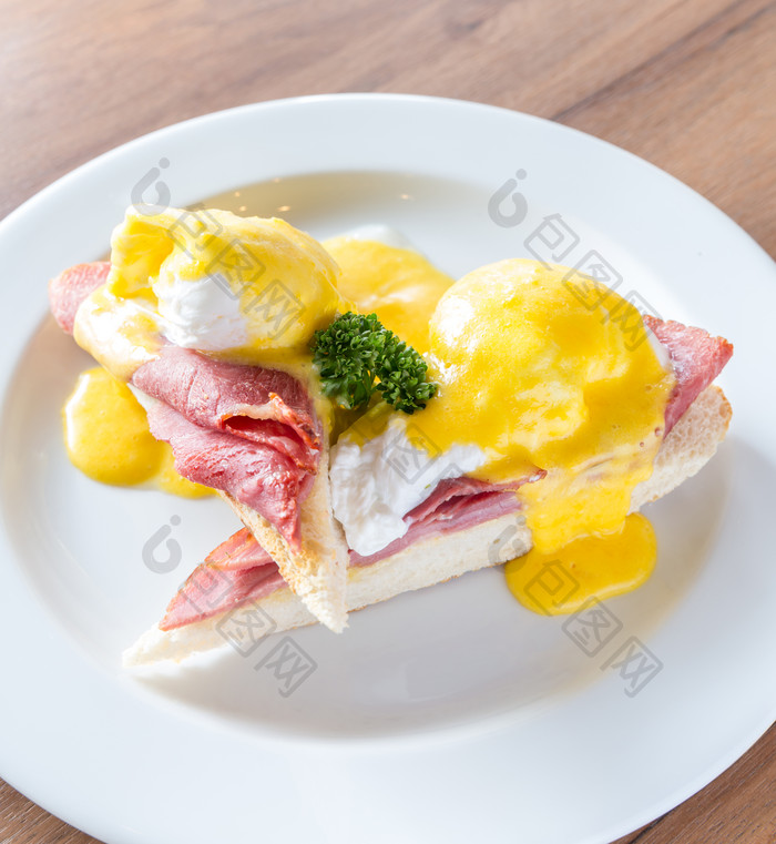 鸡蛋五花肉早餐美食