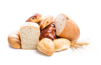 全麦面包<strong>甜食</strong>摄影图