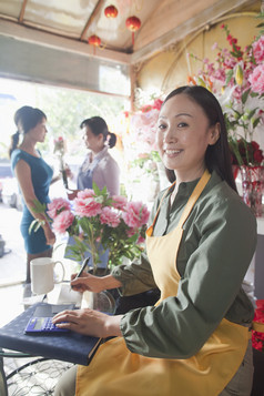 花店的女人女老板