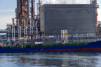 石油<strong>油轮</strong>气体船摄影图