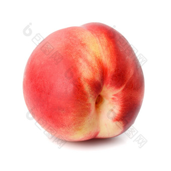 红色桃子水果摄影图