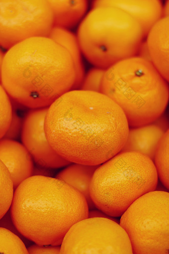 新鲜的小橘子水果
