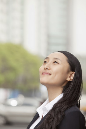 积极向上的女人