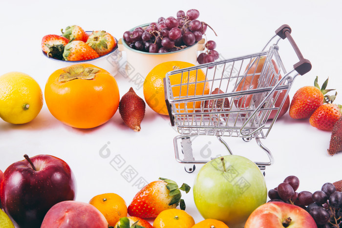 购买新鲜水果食物