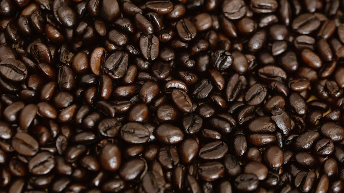 咖啡豆咖啡摄影图