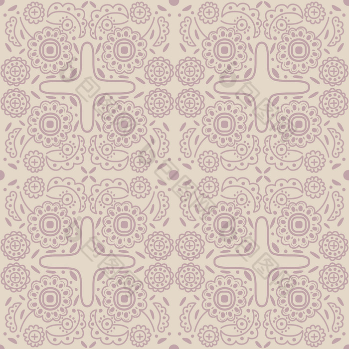 紫色简约花朵图案花纹背景模板 包图网
